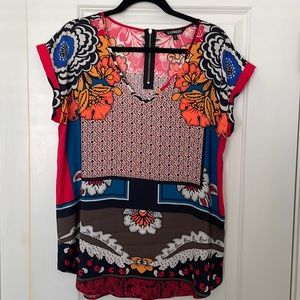Express multicolor blouse